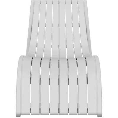 Ξαπλώστρα Art Maison Middelfart - White (72x180x70εκ.)