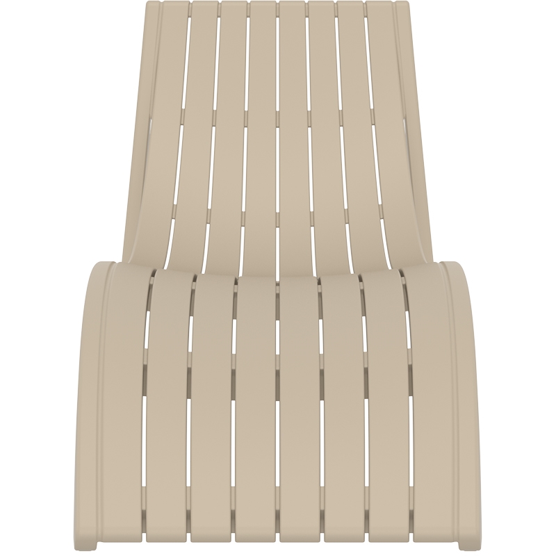 Ξαπλώστρα Art Maison Middelfart - Taupe (72x180x70εκ.)