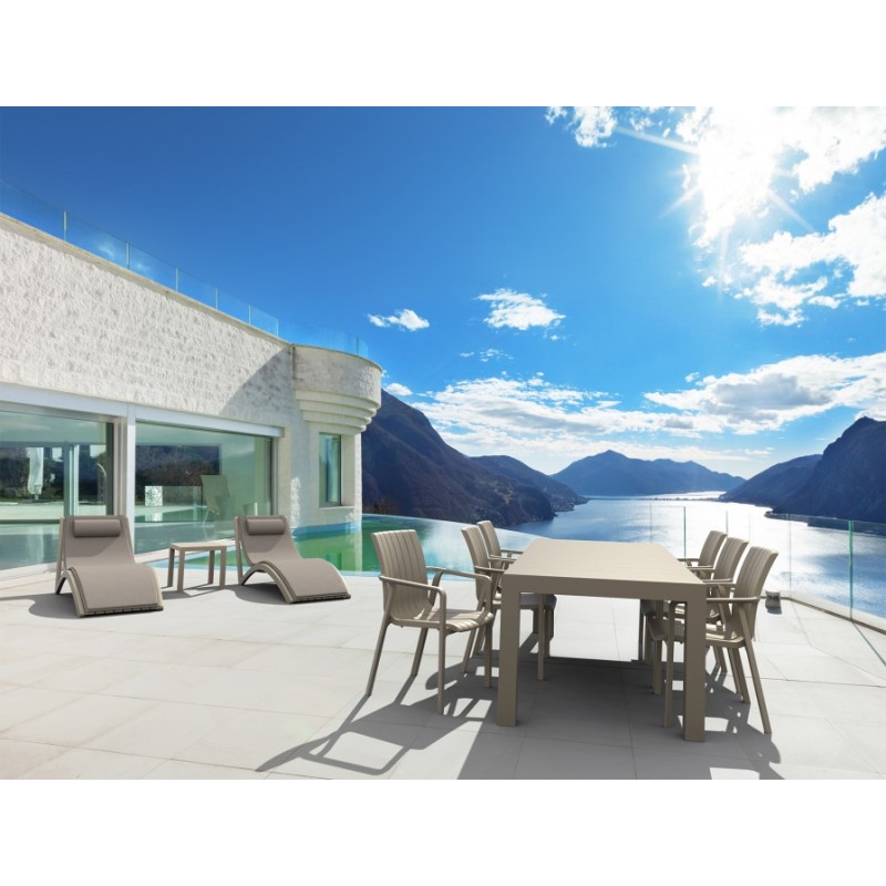 Ξαπλώστρα Art Maison Middelfart - Taupe (72x180x70εκ.)