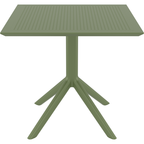 Τραπέζι Art Maison Strand - Olive (80x80x74εκ)