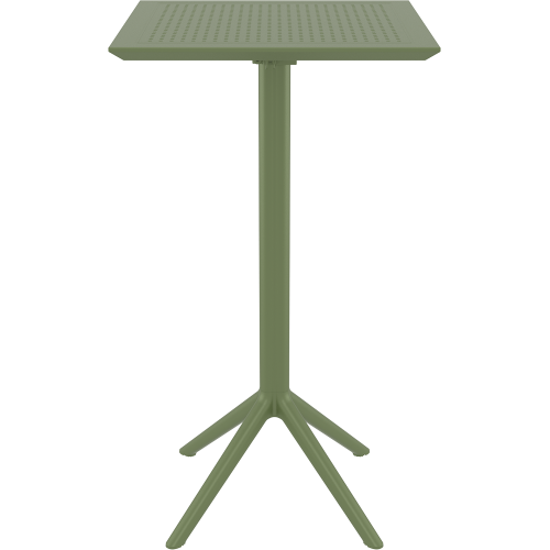 Τραπέζι Μπαρ Art Maison Strand - Olive (60x60x108εκ)