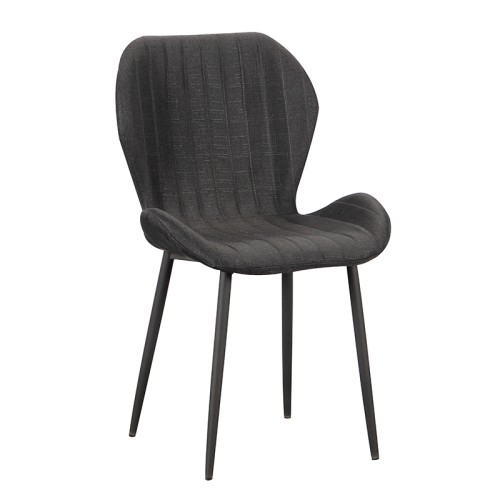 Καρέκλα 4 Τεμαχίων Art Maison Hobro - Black (51x56x85εκ.)