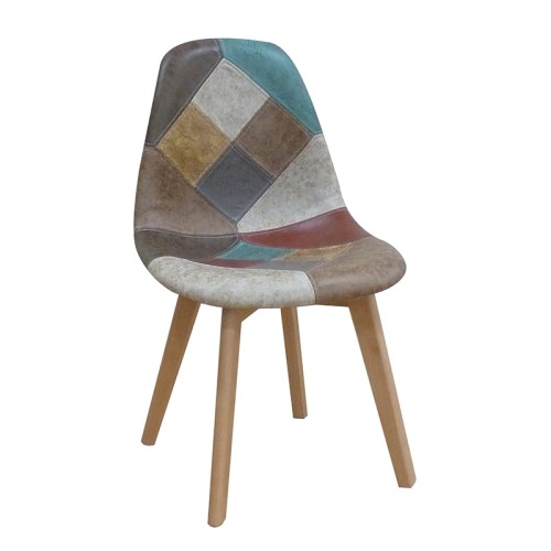 Καρέκλα Art Maison Ribe - Multicolor (47x50x83cm)