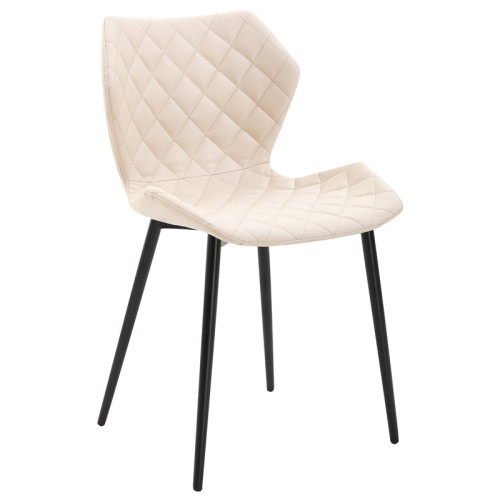 Καρέκλα 2 Τεμαχίων Art Maison Vordingborg - Beige (48x51x79cm)