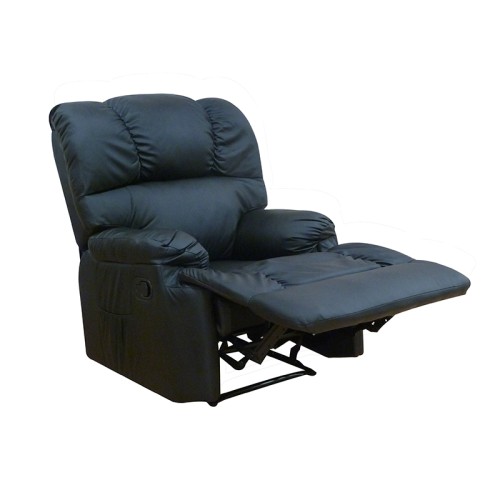 Πολυθρόνα Relax Art Maison Hillerod - Black PU (84Χ93Χ102cm)