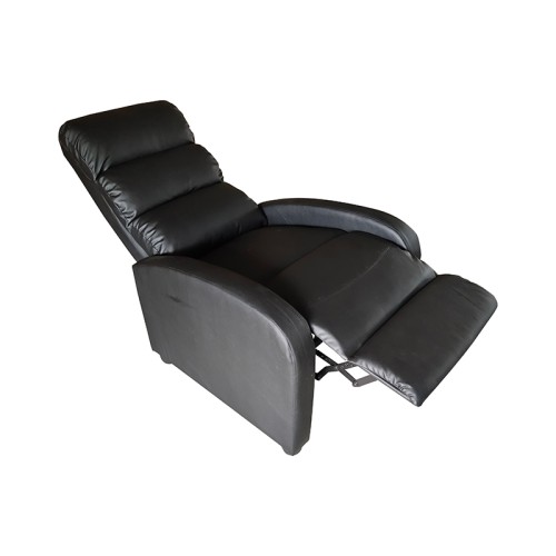 Πολυθρόνα Relax Art Maison Holbaek - Black PU (68X76X104εκ.)