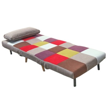 PATCHWORK ΥΦΑΣΜΑ ΠΟΛΥΘΡΟΝΑ/ΚΡΕΒΑΤΙ ART MAISON AYAKA 80Χ89εκ.-80Χ89Χ41-87εκ. - ΚΡΕΒ.80Χ190Χ28εκ.