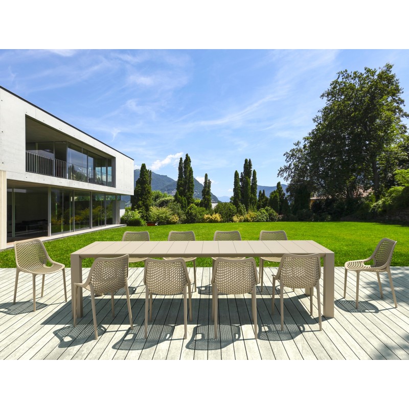 Σετ Τραπεζαρίας κήπου 11 Τεμαχίων Art Maison Frederikssund - Taupe (100X260/300Χ75εκ.) Σετ Τραπεζαρίας κήπου 11 Τεμαχίων Art Maison Frederikssund - Taupe (100X260/300Χ75εκ.)