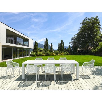 Σετ Τραπεζαρίας κήπου 9 Τεμαχίων Art Maison Frederikssund - Taupe (100X260/300Χ75cm)
