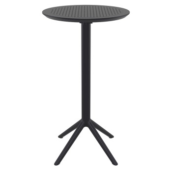 Τραπέζι Μπαρ Art Maison Strand - Black (Φ60x108εκ)