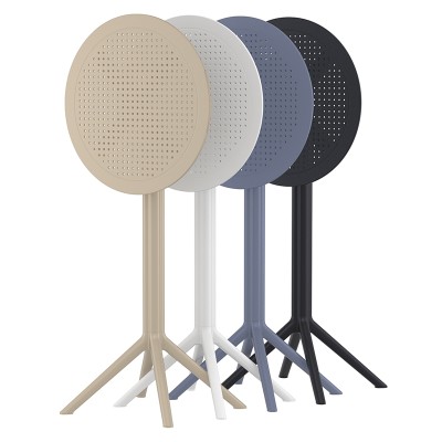 Τραπέζι Μπαρ Art Maison Strand - Dark Gray (Φ60x108εκ) Τραπέζι Μπαρ Art Maison Strand - Dark Gray (Φ60x108εκ)