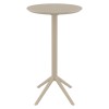 Τραπέζι Μπαρ Art Maison Strand - Taupe (Φ60x108εκ)
