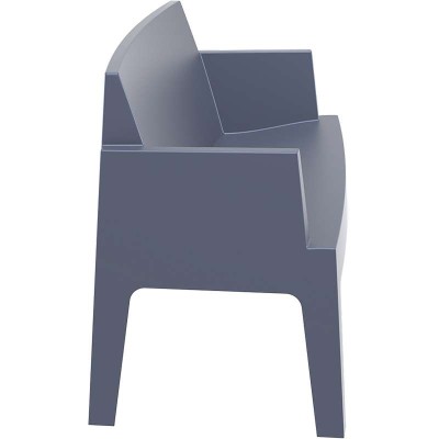 Καναπές Art Maison Stovring - Dark Gray (138x62x80εκ.)