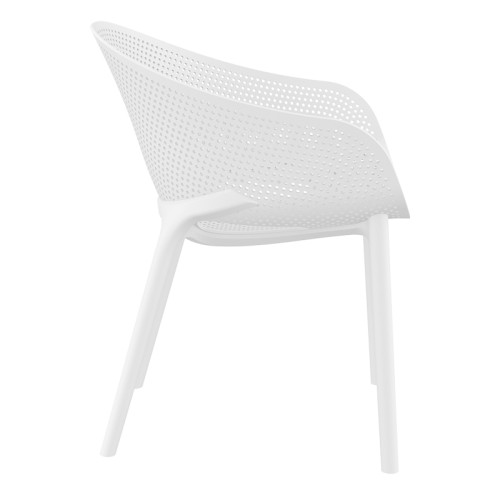 Πολυθρόνα Art Maison Strand - White (54x60x81εκ)