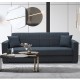 Καναπές Κρεβάτι Τριθέσιος Art Maison Vejle - Dark Gray (210Χ80Χ75cm)