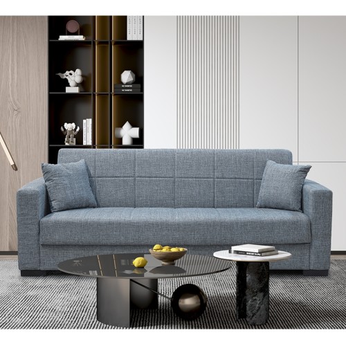 Καναπές Κρεβάτι Τριθέσιος Art Maison Vejle - Light Gray (210Χ80Χ75cm)