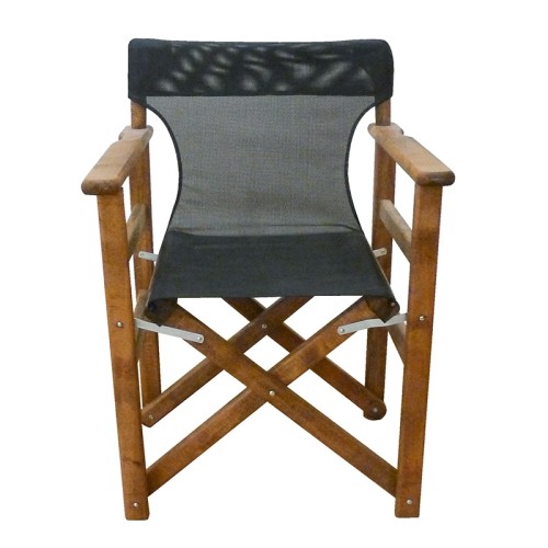 Καρέκλα Σκηνοθέτη με Καραβόπανο Art Maison Farum - Black (59X51X85cm)