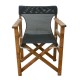 Καρέκλα Σκηνοθέτη με Καραβόπανο Art Maison Farum - Black (59X51X85cm)