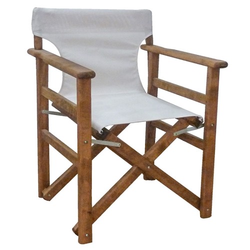 Καρέκλα Σκηνοθέτη με Καραβόπανο Art Maison Farum - Ecru (59X51X85cm)