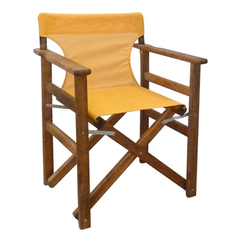 Καρέκλα Σκηνοθέτη με Καραβόπανο Art Maison Farum - Yellow (59X51X85cm)