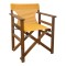 Καρέκλα Σκηνοθέτη με Καραβόπανο Art Maison Farum - Yellow (59X51X85cm)