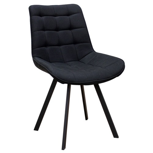 Καρέκλα Σετ 4 Τεμαχίων Art Maison Solrod - Black (51X59X86cm)