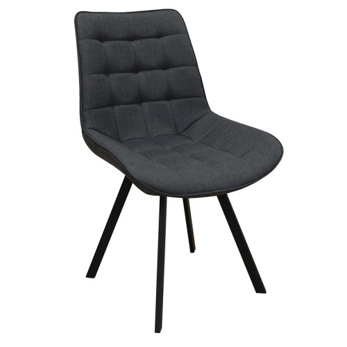 Καρέκλα Σετ 4 Τεμαχίων Art Maison Solrod - Gray (51X59X86cm)