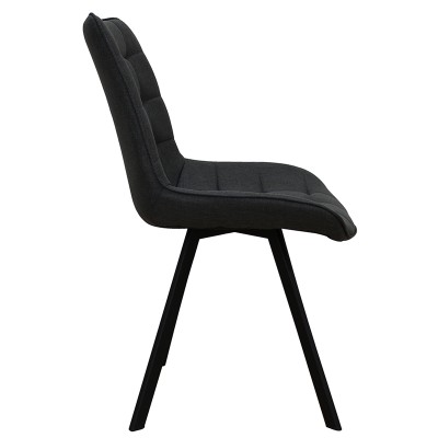 Καρέκλα Σετ 4 Τεμαχίων Art Maison Solrod - Black (51X59X86cm) Καρέκλα Σετ 4 Τεμαχίων Art Maison Solrod - Black (51X59X86cm)