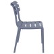 Καρέκλα Art Maison Aars - Dark Gray (50x59x84εκ.)