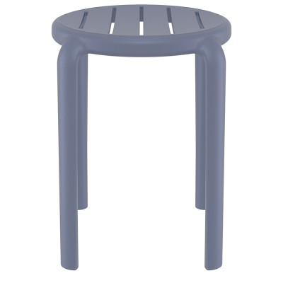 Σκαμπό Art Maison Vejen - Dark Gray (34x34x45εκ.)