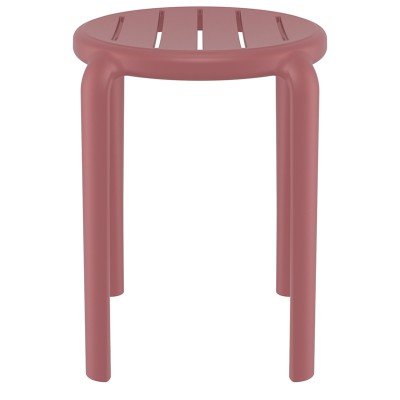 Σκαμπό Art Maison Vejen - Pink (34x34x45εκ.)