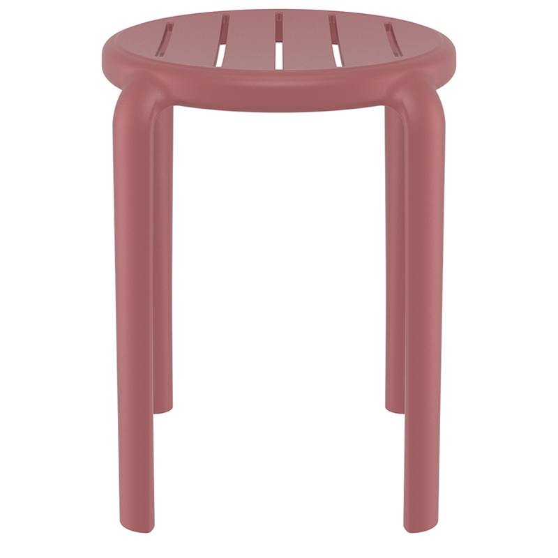 Σκαμπό Art Maison Vejen - Pink (34x34x45εκ.)