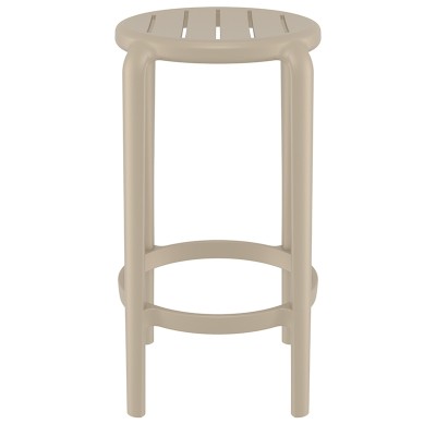 Σκαμπό Art Maison Vejen - Taupe (36x36x65εκ.)