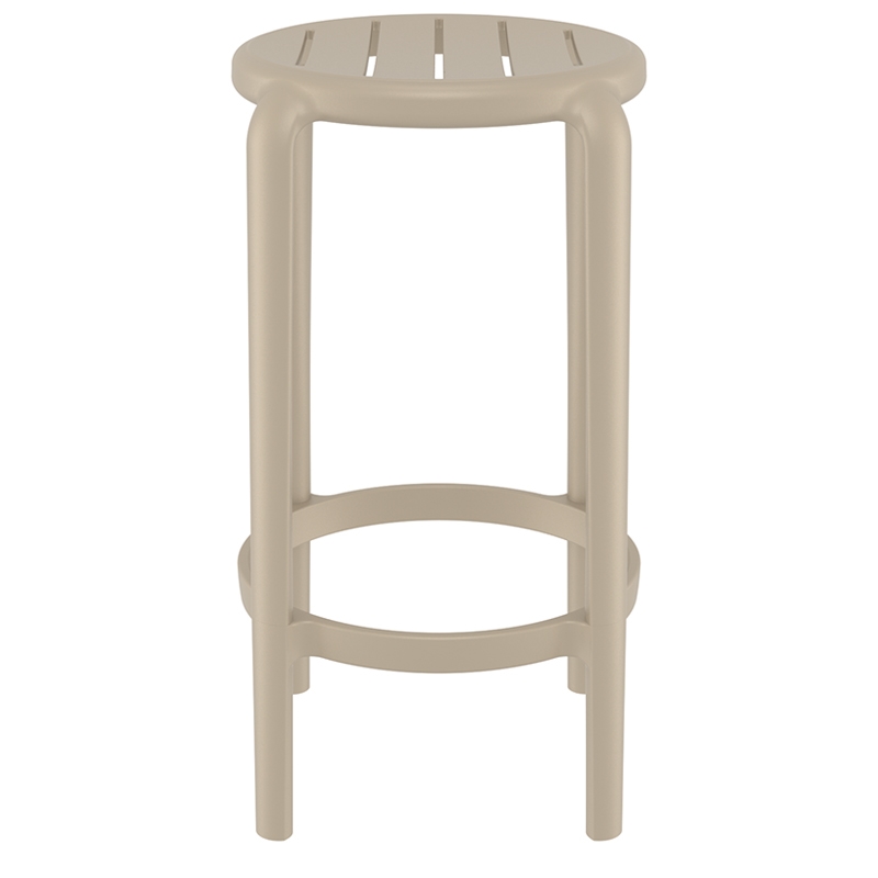 Σκαμπό Art Maison Vejen - Taupe (36x36x65εκ.)