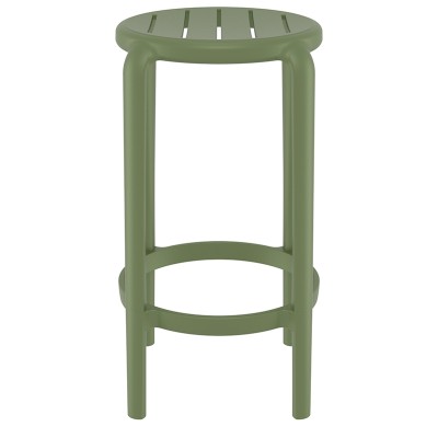 Σκαμπό Art Maison Vejen - Olive (36x36x65εκ.)