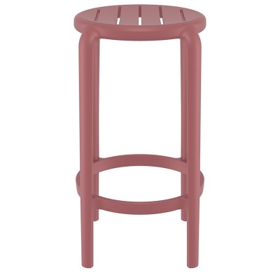 Σκαμπό Art Maison Vejen - Pink (36x36x65εκ.)