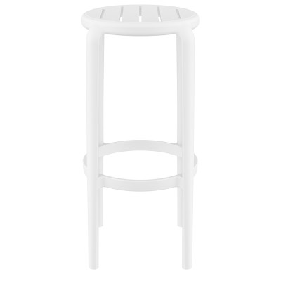 Σκαμπό Art Maison Vejen - White (36x36x75εκ.)