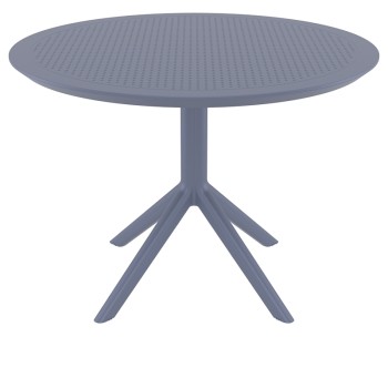 Τραπέζι Art Maison Strand - Dark Gray (Φ105x74εκ)