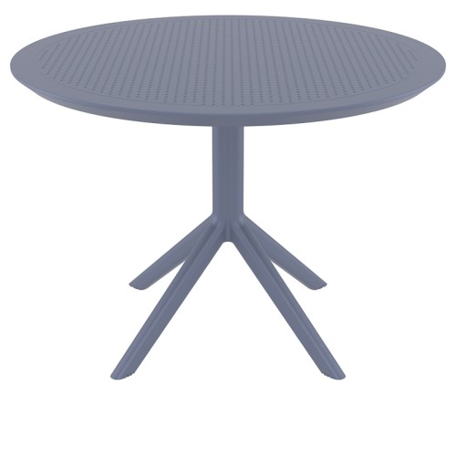 Τραπέζι Art Maison Strand - Dark Gray (Φ105x74εκ)