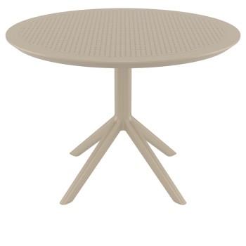 Τραπέζι Art Maison Strand - Taupe (Φ105x74εκ)