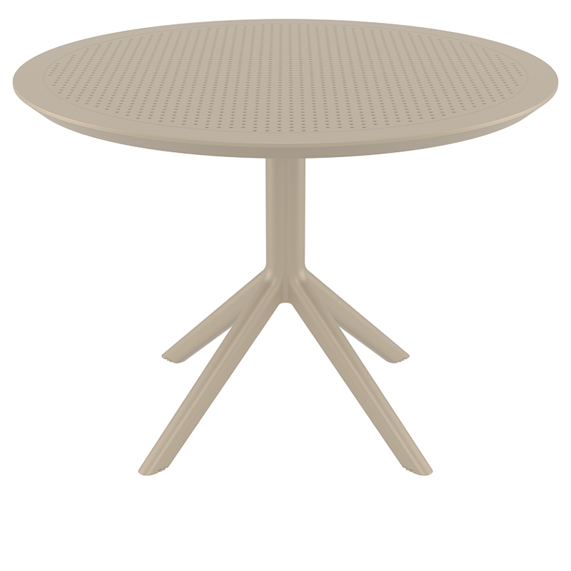 Τραπέζι Art Maison Strand - Taupe (Φ105x74εκ) Τραπέζι Art Maison Strand - Taupe (Φ105x74εκ)