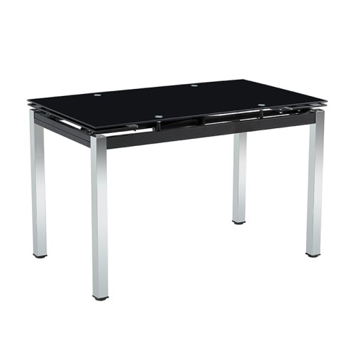 Τραπέζι Επεκτεινόμενο Art Maison Padborg - Black (120-160x70x75εκ.)