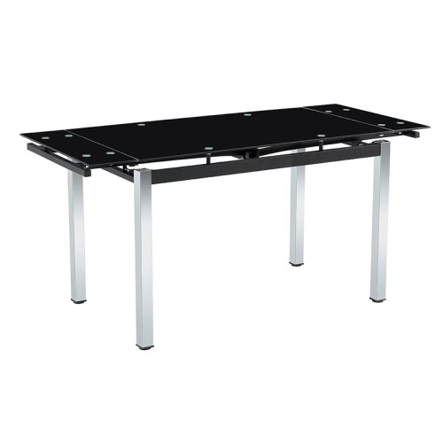 Τραπέζι Επεκτεινόμενο Art Maison Padborg - Black (120-160x70x75εκ.)