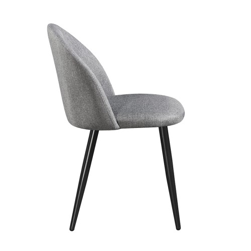 Καρέκλα Σετ 4 Τεμαχίων Art Maison Nyborg - Gray (47X55X49/80εκ.)