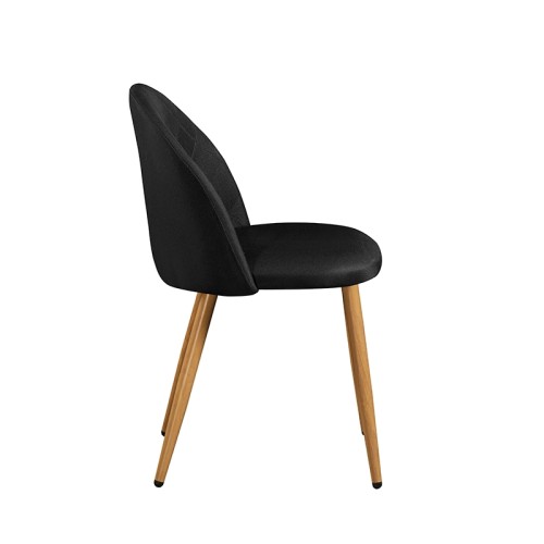 Καρέκλα Σετ 4 Τεμαχίων Art Maison Nyborg - Black (47X55X49/80εκ.)