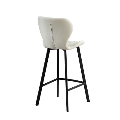 Σκαμπώ Μπαρ Σετ 2 Τεμαχίων Art Maison Nyborg - White (48X46X73/106εκ.) Σκαμπώ Μπαρ Σετ 2 Τεμαχίων Art Maison Nyborg - White (48X46X73/106εκ.)