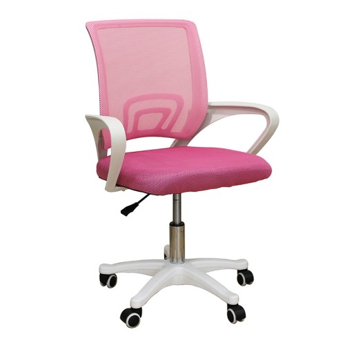 Καρέκλα Γραφείου Art Maison Slagelse - White Pink (62Χ50Χ82-91εκ)