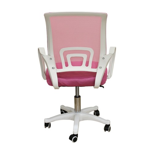 Καρέκλα Γραφείου Art Maison Slagelse - White Pink (62Χ50Χ82-91εκ)
