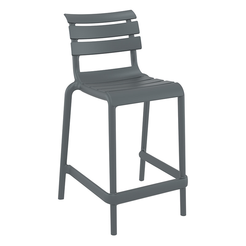 Σκαμπό μπαρ Art Maison Aars - Dark Gray (52x55x95εκ.) Σκαμπό μπαρ Art Maison Aars - Dark Gray (52x55x95εκ.)