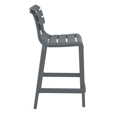 Σκαμπό μπαρ Art Maison Aars - Dark Gray (52x55x95εκ.) Σκαμπό μπαρ Art Maison Aars - Dark Gray (52x55x95εκ.)